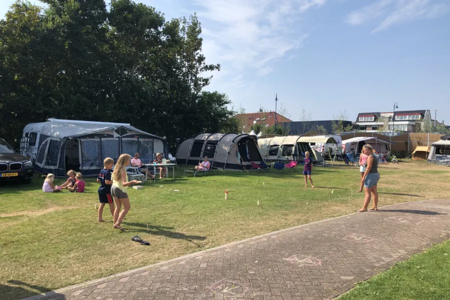 Coogherveld Camping Kamperen Spelende kinderen