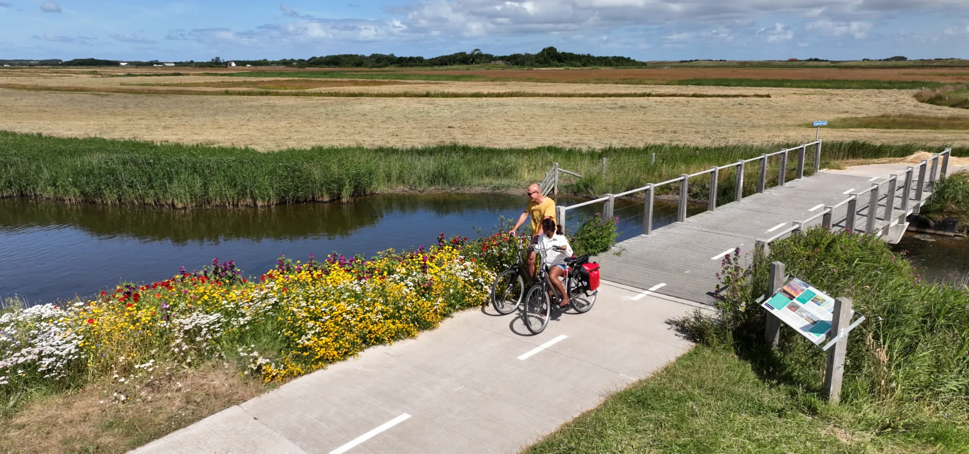 Coogherveld Camping Omgeving fietsers